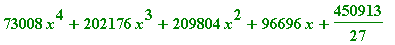73008*x^4+202176*x^3+209804*x^2+96696*x+450913/27